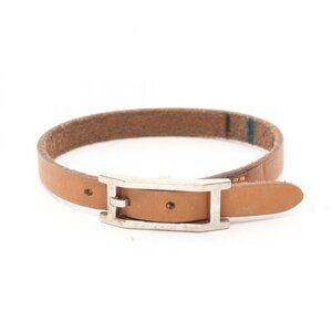 Hermes Bracelet Tandem Leather Stainless Steel